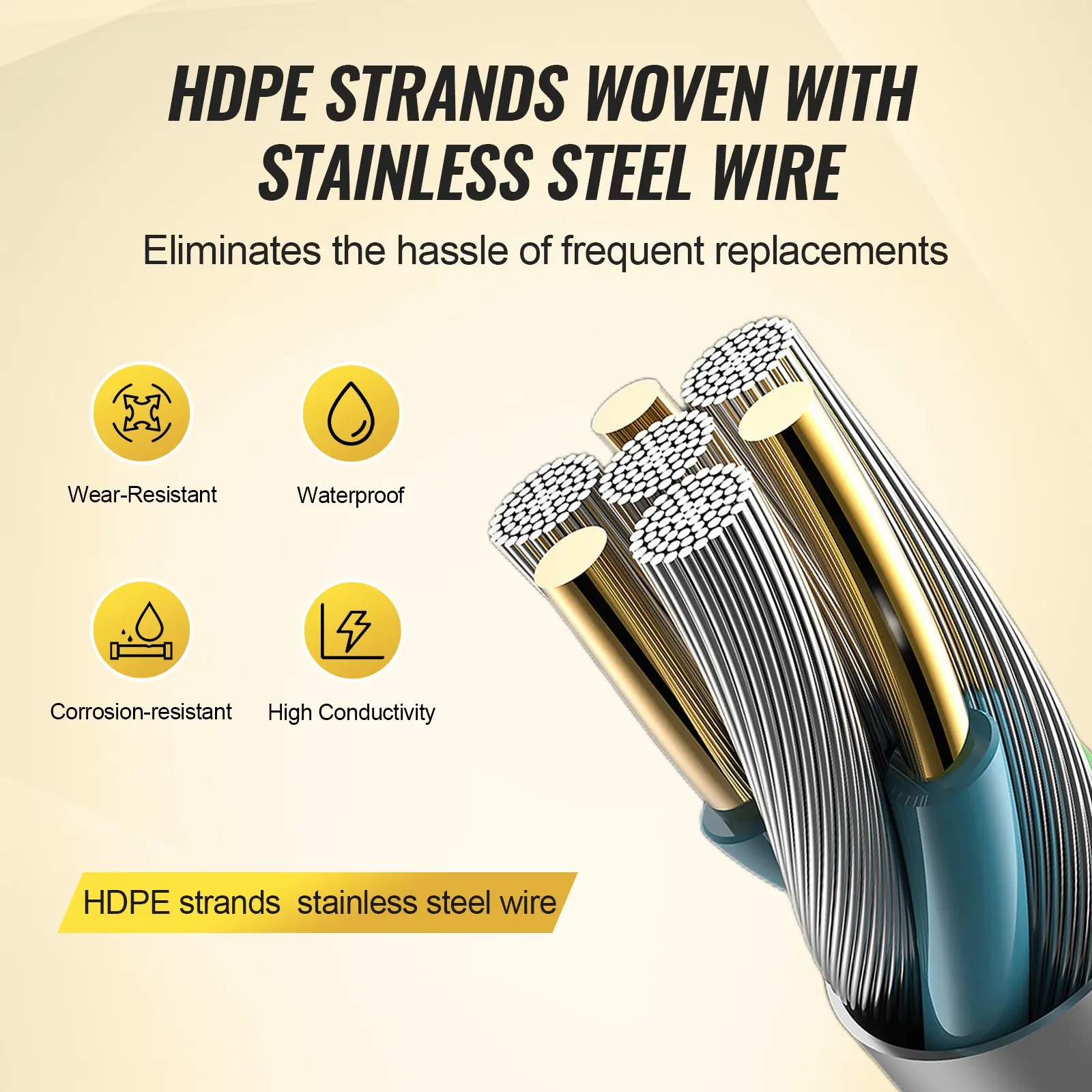 1640 футов 500 м электрический забор лента для ограждения политого типа лошадь крупный рогатый скот