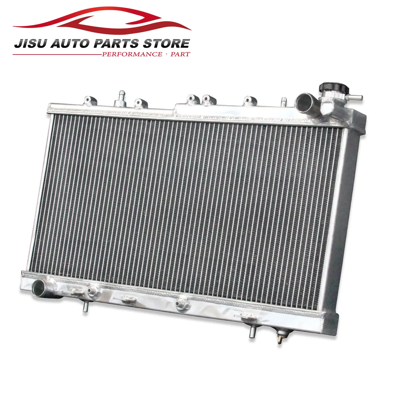 

2 Row Aluminum Radiator For 1991-2015 Nissan Sentra Tsuru Lucino 200SX Tsubame L4 AT 1992 1993 1994 1995 1996 1997