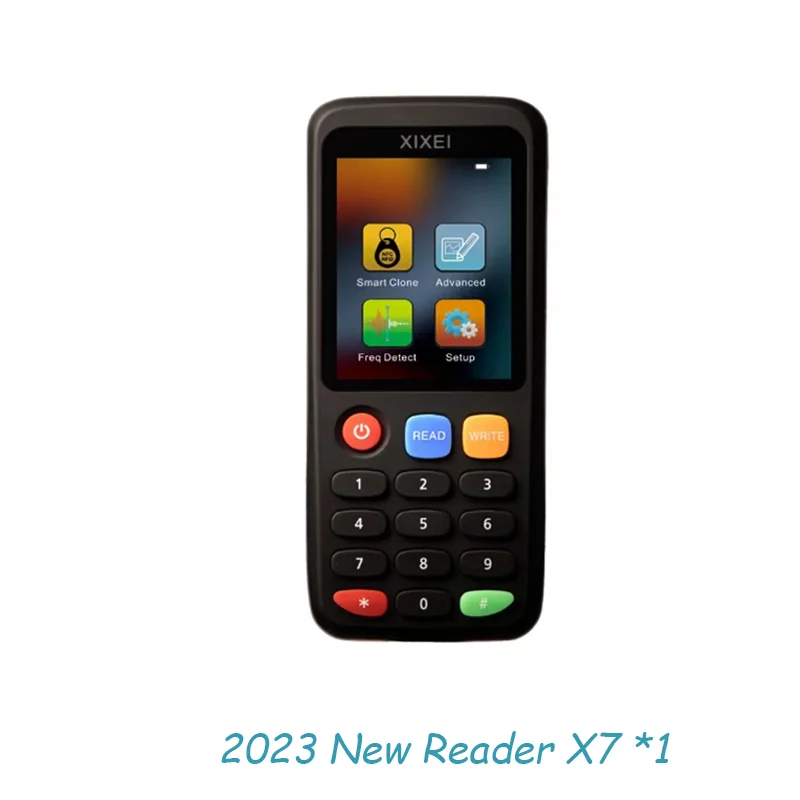 Nieuwe Rfid Smart Card Reader X7 125 khz Badge Copier 13.56 mhz Nfc Decoder Duplicator Ic Id Chip Tag Kloon Ntag213 215 Sleutel Schrijver
