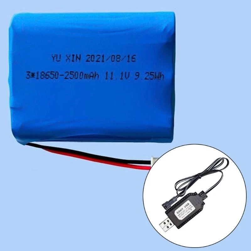 2PCS 7.2V USB كابل مع JST/SM2.0 2P موصلات بديل المكونات ل 7.2V NICD NIMH بطارية 55KC