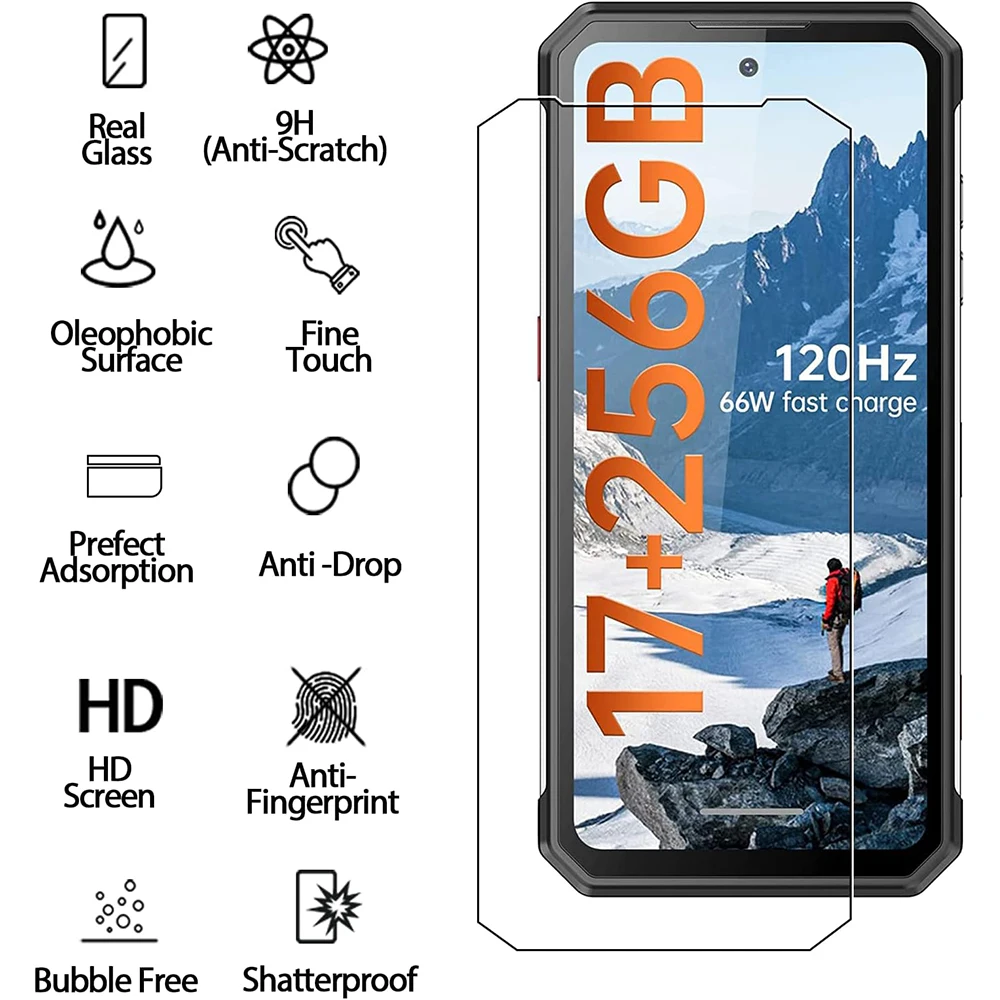 2.5D 9H Tempered Glass for Oukitel WP21 6.78\