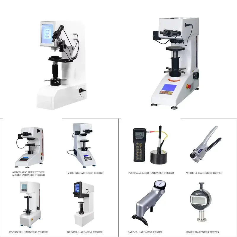 Digital Miniature Vickers Hardness Tester Precision Thin Metal Coating Testing Device CE Certified