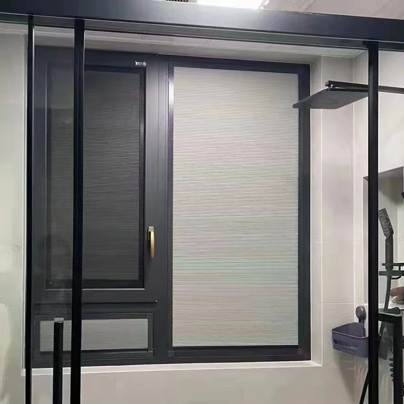 ZSTARR Wholesale Drill Free Cordless Shutter Honeycomb Cellular Blinds Screen Perfect Fit Blinds for Inward-opening Window