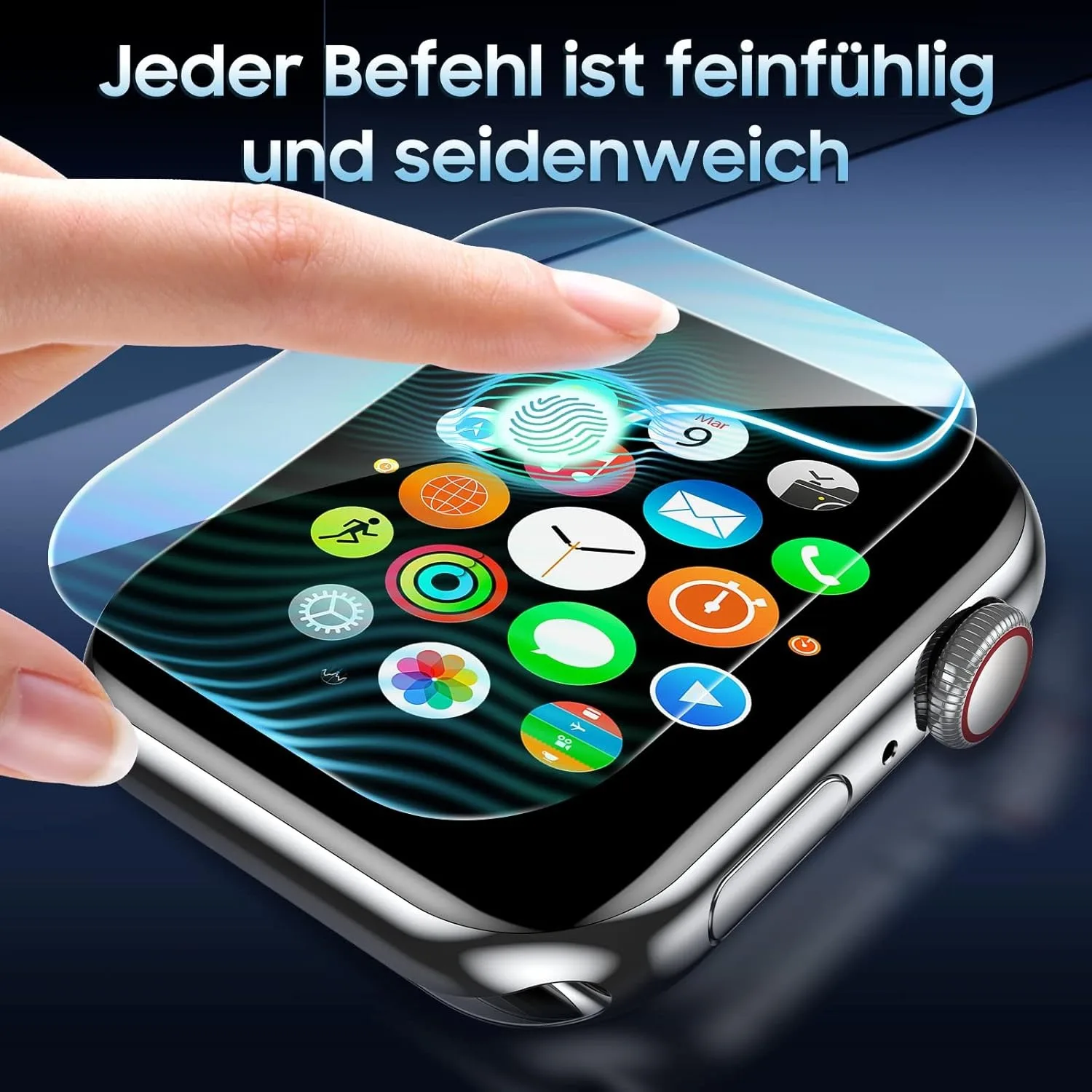 2 قطعة فيلم هيدروجيل لساعة أبل 5 6 SE 40 مللي متر 44 مللي متر 42 38 مللي متر حامي الشاشة أبل ساعة الترا 49 مللي متر 7 8 9 41 مللي متر 45 مللي متر 10 42 مللي متر 46 مللي متر