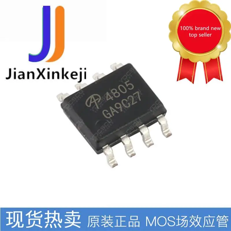 20 Chiếc 100% Orginal Mới AO4805 4805 30V 9A Đôi P-Kênh MOS Hiệu Ứng Trường Ống Miếng Dán SOP8 còn Hàng