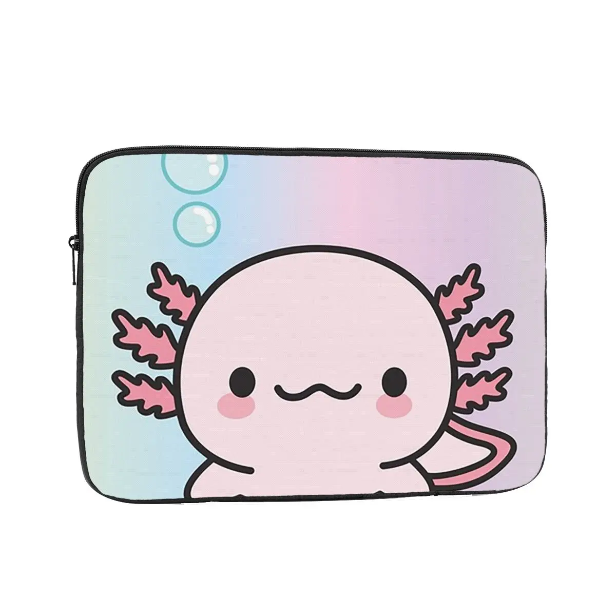 Cute Axolotl Notebook Laptop Bag Case Pouch 10 12 13 15 17 Inch For Macbook Air Pro Tablet Shockproof Case Bag