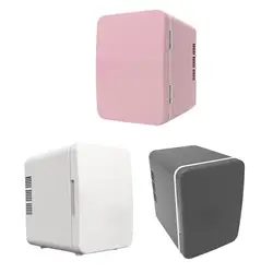 Mini Fridge Beauty Tool Fridge Portable Drinks Fridge Beverage Refrigerator for Bedroom Travel Small Place Outdoor Apartment