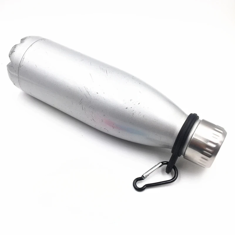 عالية الجودة الرياضة غلاية مشبك في الهواء الطلق حلقة تسلق زجاجة ماء حامل سيليكون أبازيم هوك التخييم المشي لمسافات طويلة أداة خارجية #5