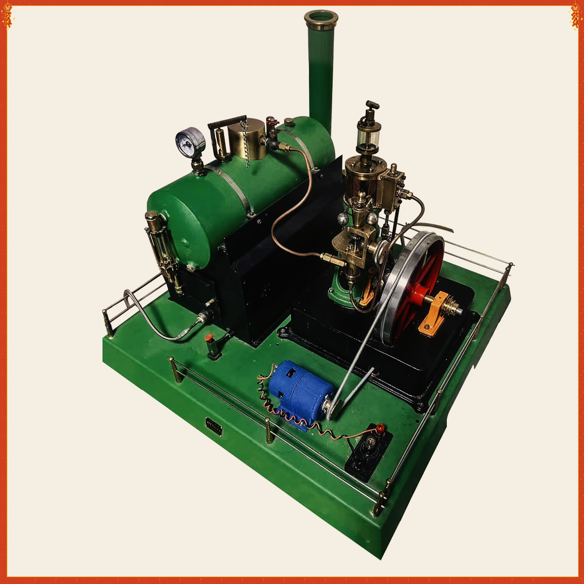 Nuevo modelo de motor de vapor de tren, totalmente de Metal, alta calidad, puede iniciar el regalo de colección de laboratorio científico de alta potencia