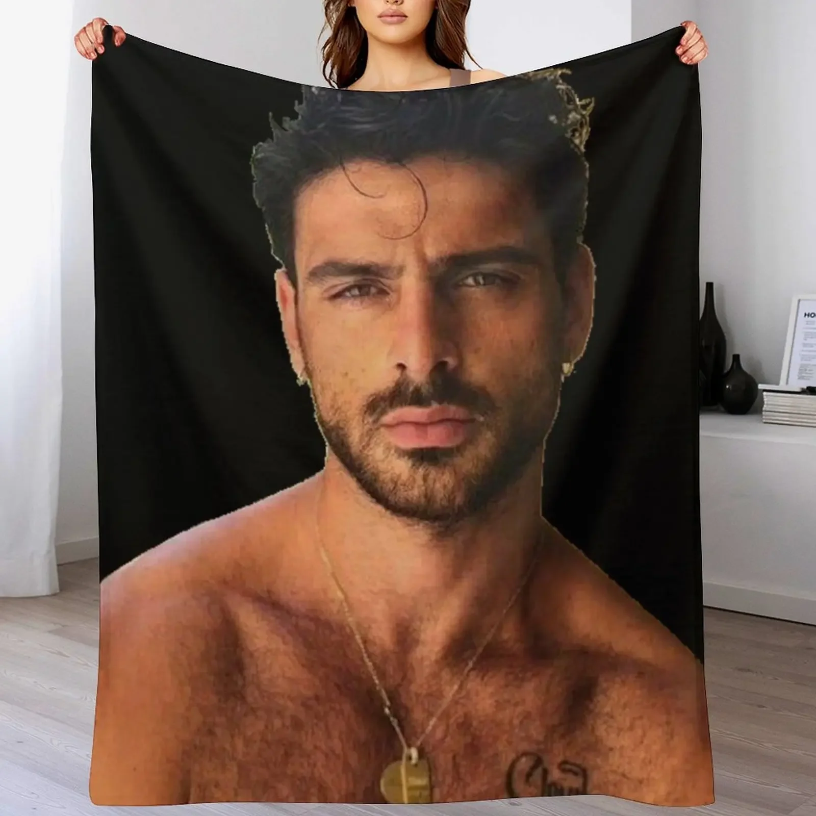 

365 dni michele morrone Throw Blanket Bed covers manga Giant Sofa Bed linens Blankets
