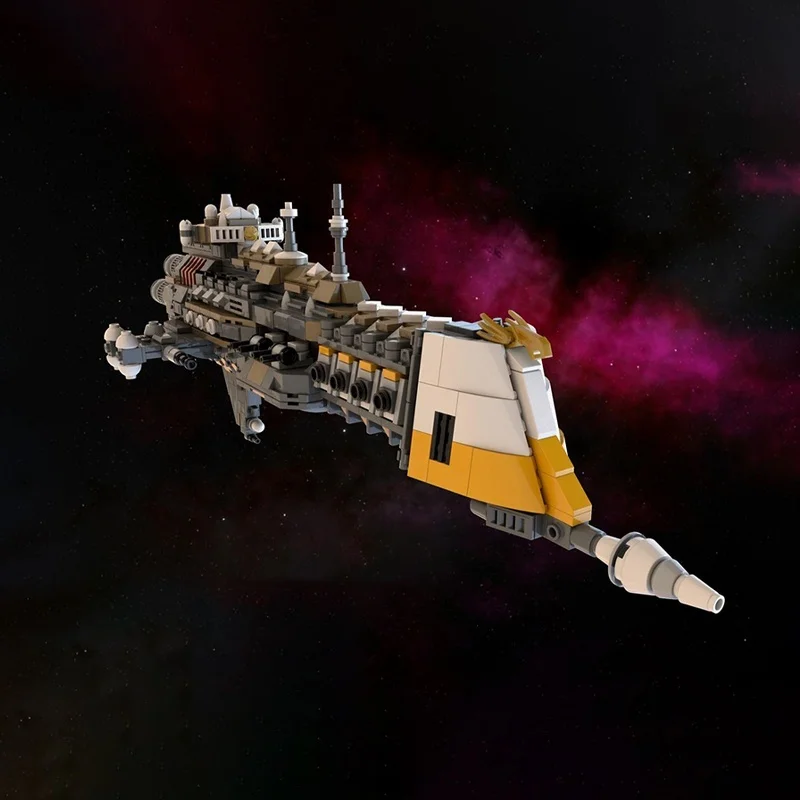 1227 pz MOC Classe Lunare Cruiser Warhammer Spazio Modello Edificio Regali Di Natale blocchi Architettura Giocattolo FAI DA TE idea creativa Mattone