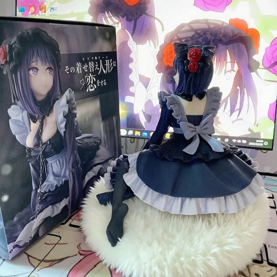 2 Arten My Dress-Up Darling Anime-Figur Schwarzes Dienstmädchen-Outfit Kitagawa Marin Actionfigur Shizuku Kuroe Figurine Sammlungsmodell – Detail 11