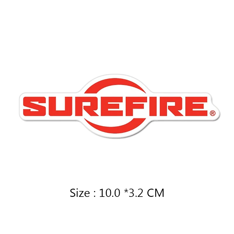 Military Accessory Stickers Waterproof Vinyl Logo Pegatinas Surefirer Army Decals Brand for Car Motor Pitcher Fridge Luggage