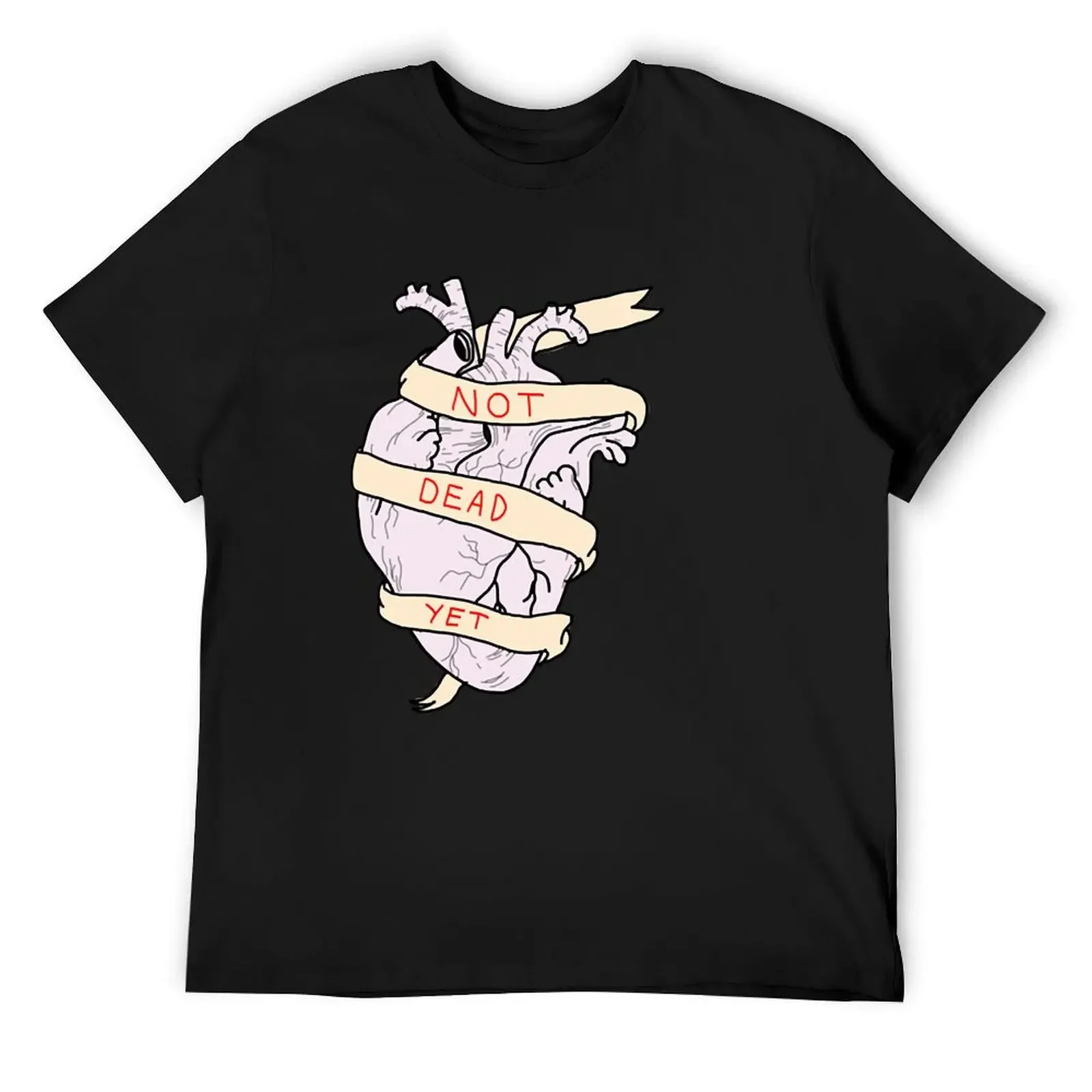 

Not Dead Yet T-Shirt boys whites anime stuff plain blacks plus size men clothing