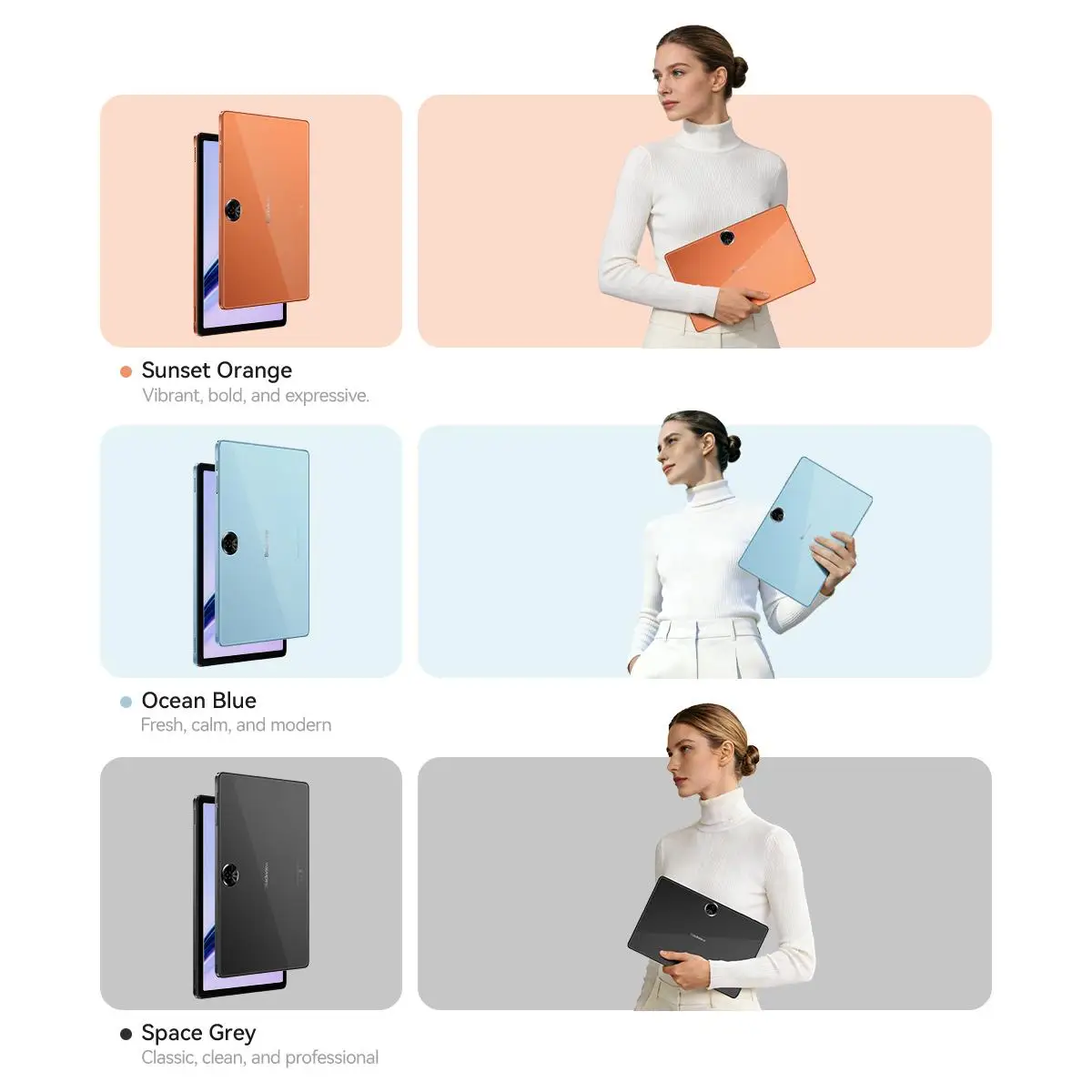 Blackview ZENO 5 Tablet PC 3GB/8GB+128GB 11 inch Android 16 Unisoc T7250 Octa Core 4G 8300mAh 18W charging 13MP Camera Tablet