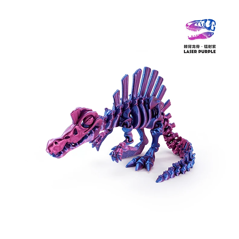3D-Gedrucktes Rückengriff-Drachen-Ornament Dinosaurier-Serie Lustiges Ornament Handgefertigtes Skelett-Simulations-Ornament – Detail 18