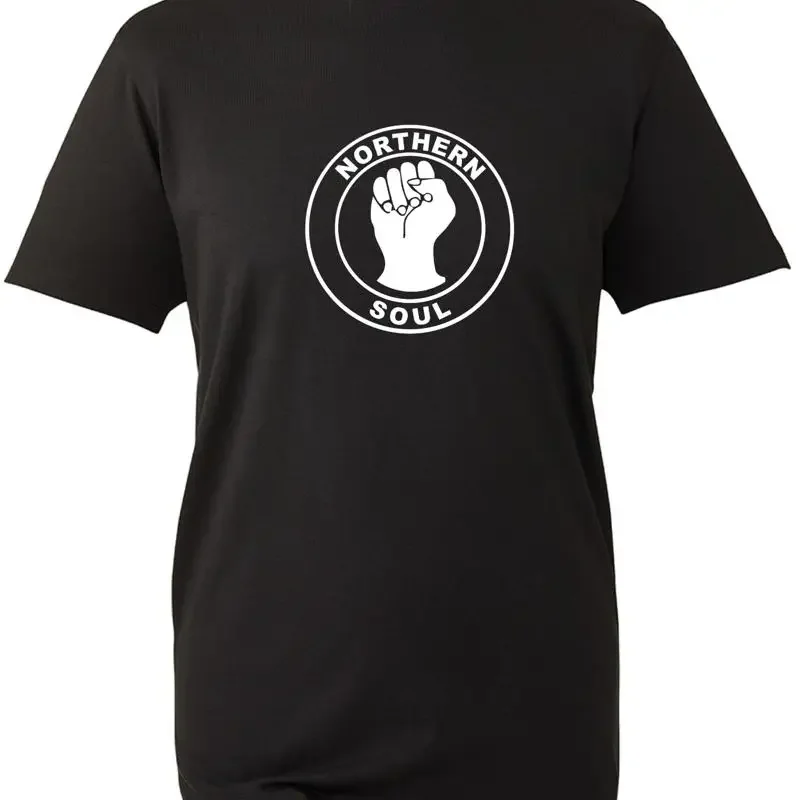 Northern Soul Fist Atlantic Motown Wigan Casino Birthday T Shirt Bwc