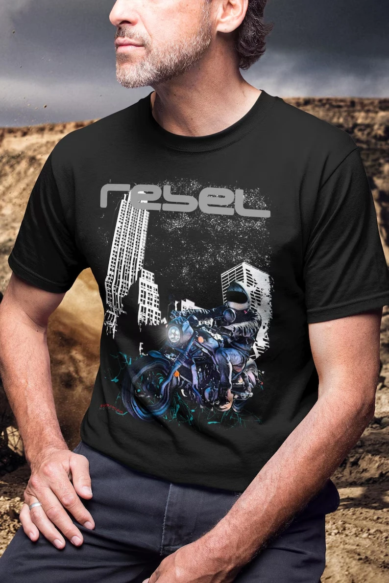 New Rebel 1100 T-shirt CMX1100 Performance Bobber Power Cruiser Motorcycle Gift Cotton T-shirt Unisex