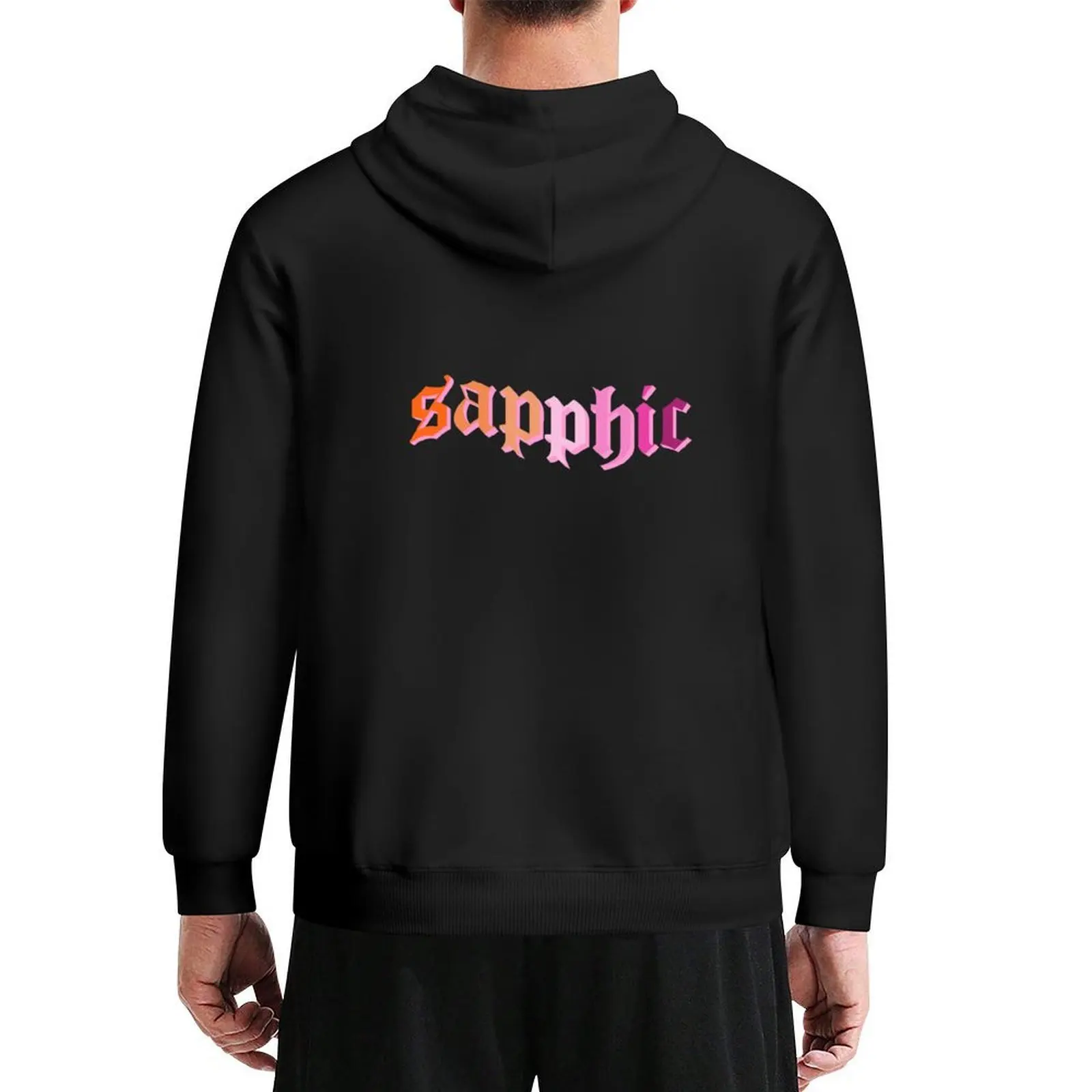 

sapphic Hoodie men's clothes men's sweat-shirt korean clothes fashion men graphic hoodie