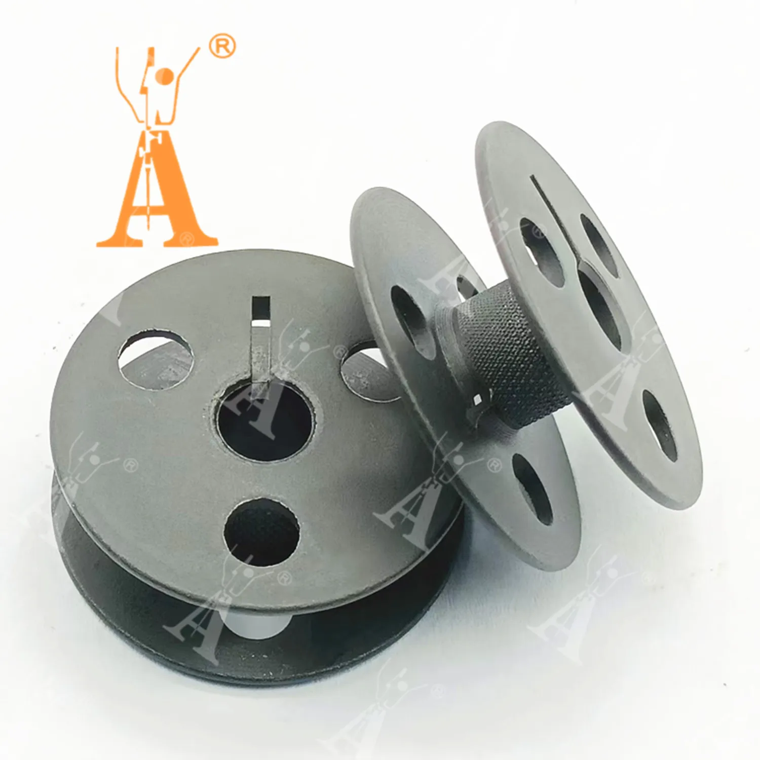 بكرة سوداء مع Knurl لـ JUKI LU-1510/1560/2810/2860 PLC-2710 PLC-2760 Universal Three متزامن سميك 213-34800