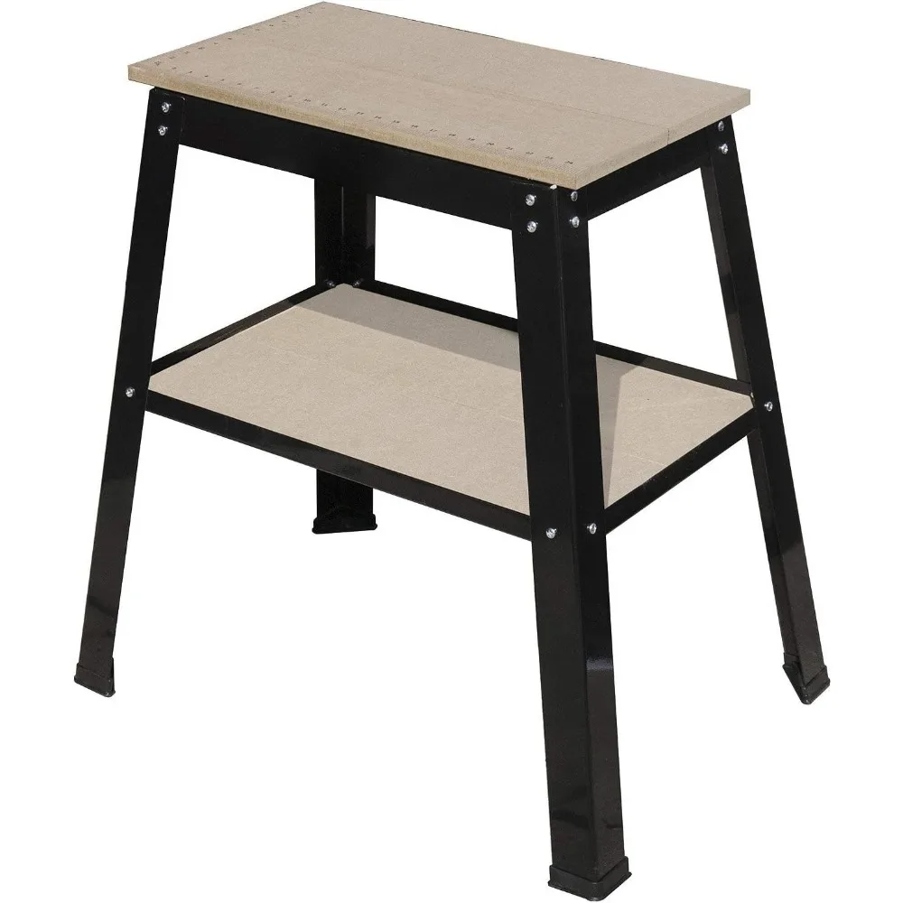 

Split-Top Tool Stand: 20"x25" Expandable, 32" Work Height, Universal for Drill Press, Sander, Grinder & Planer (UT1002)