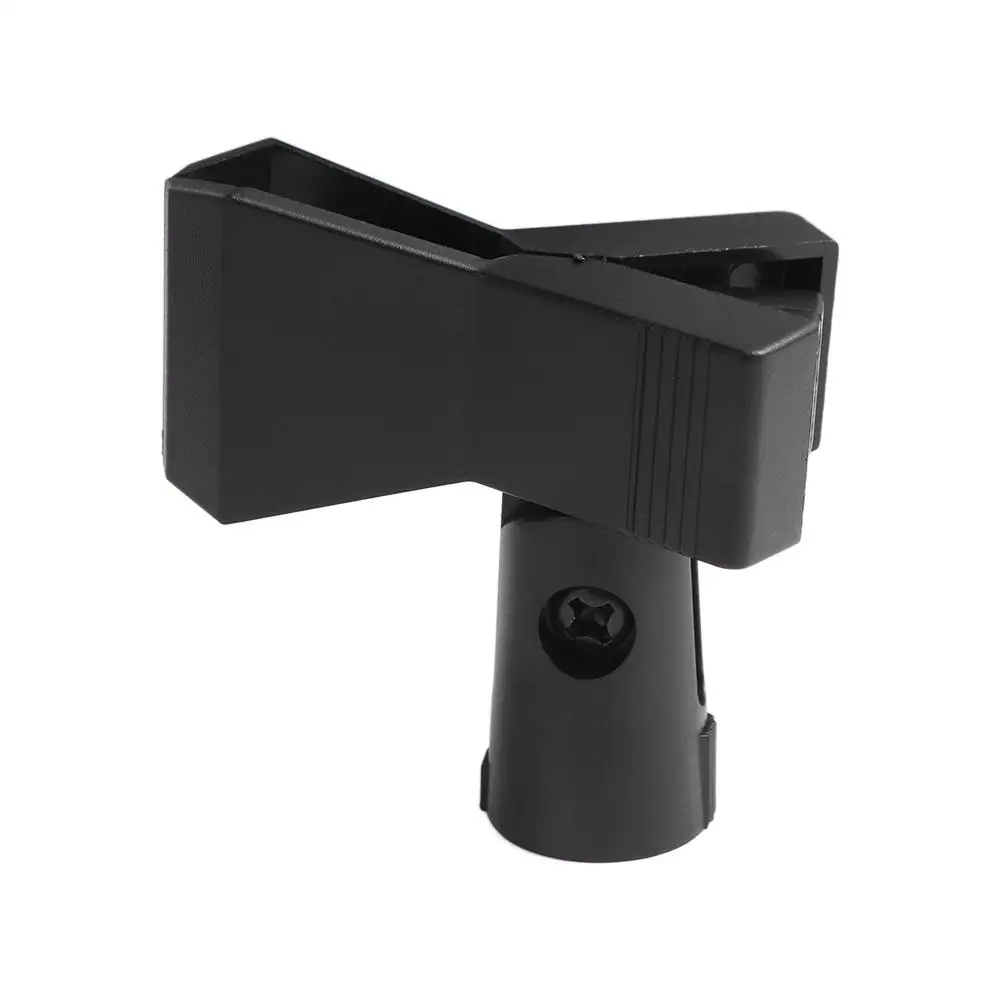 Supporto di ricambio Staffa per morsetto a sgancio rapido Clip per microfono da 1/4 di pollice Clip per supporto per microfono Supporto per microfono per treppiede live