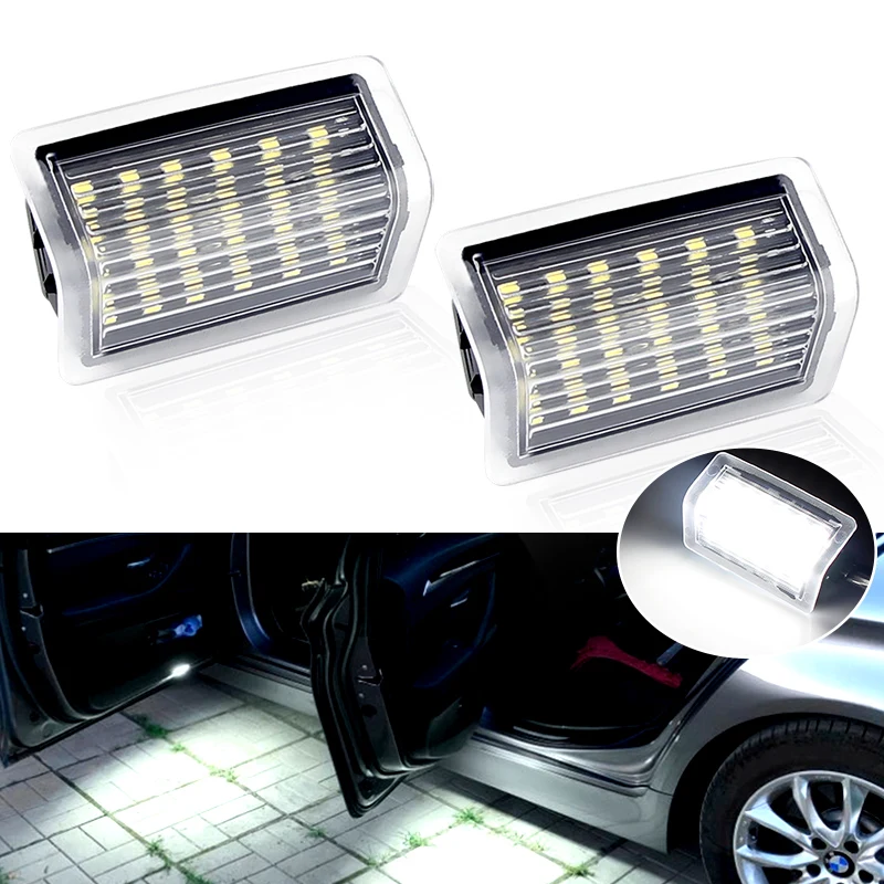 LED Car Door Footwell Courtesy Light For Benz A B C E ML GLE GL GLS Class W204 W176 W212 W213 W246 W166 X166 X205 4MATIC