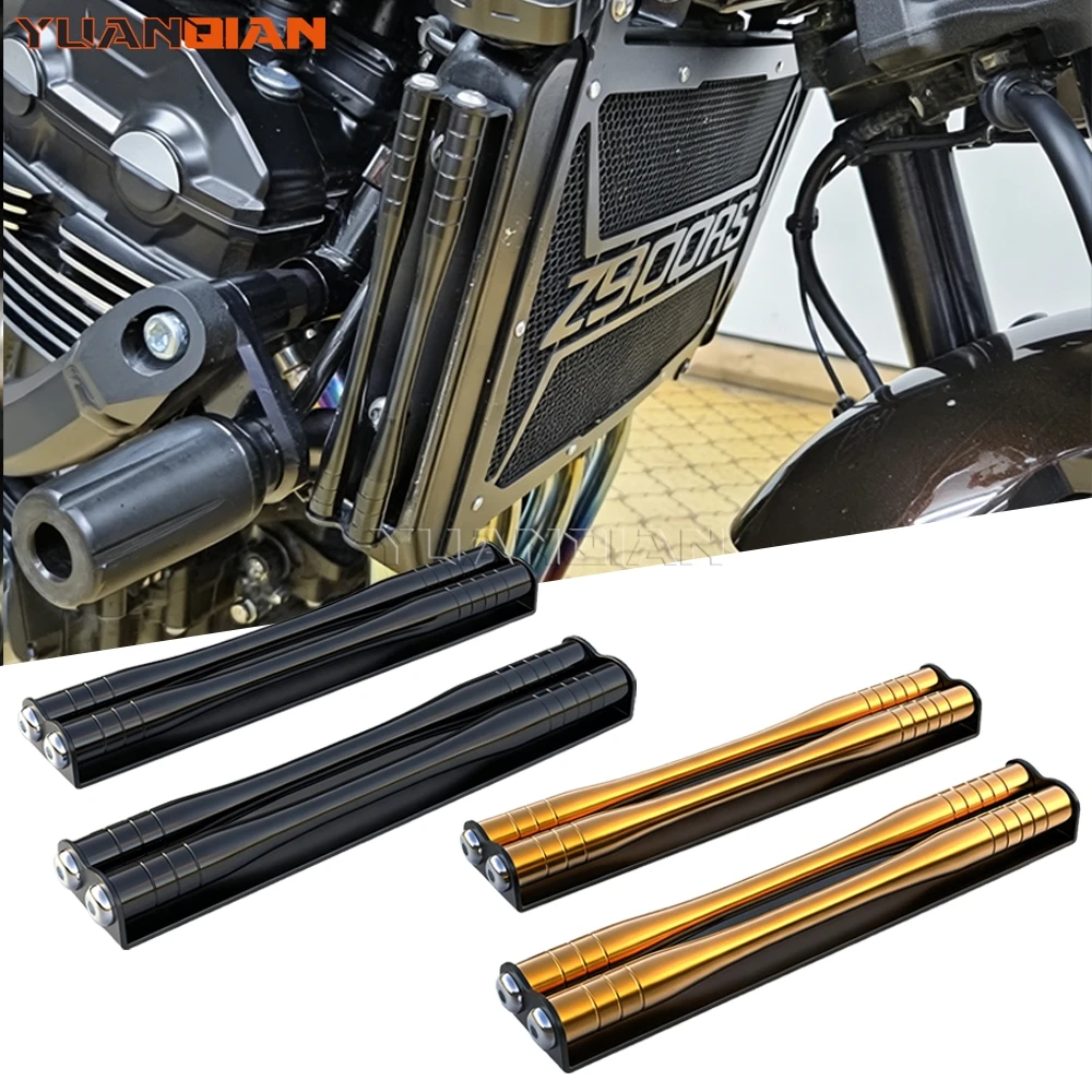 

For Kawasaki Z900RS Cafe Z900 RS Z 900 RS Z 900RS Motorcycle Accessories Radiator Side Guard Protection Bar Trim Side Rod Set