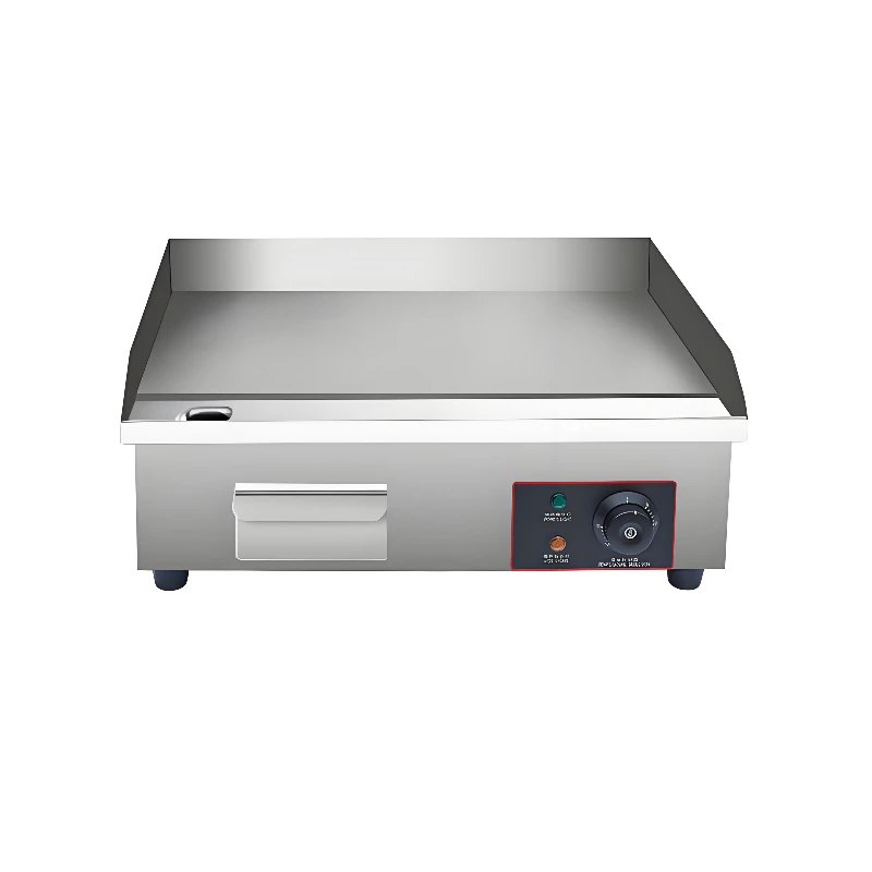 Commercial Griddle Countertop Flat Top Griddle Restaurant Grill Stainless Steel Griddle