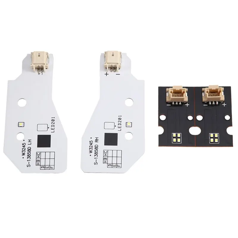 NEW HOT In Stock-PCB/LOW LED Front Headlight DRL Chip Board Light Source 1 Pair For Honda Accord 16- 17 Daytime Running Lights P