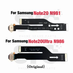 original For Samsung Note 20 Note 20 Ultra 5G USB Charging Board Dock Port Flex Cable Repair Parts Replacemen