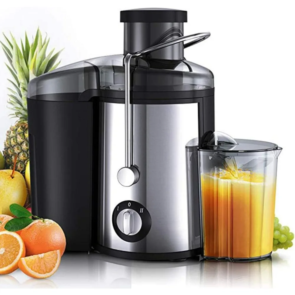 Juicer Machines, 800W Powerful Juicer Machines with 2.5inch Large Feed Chute Fully Automatic Centrifugal Juice Extractor Maker