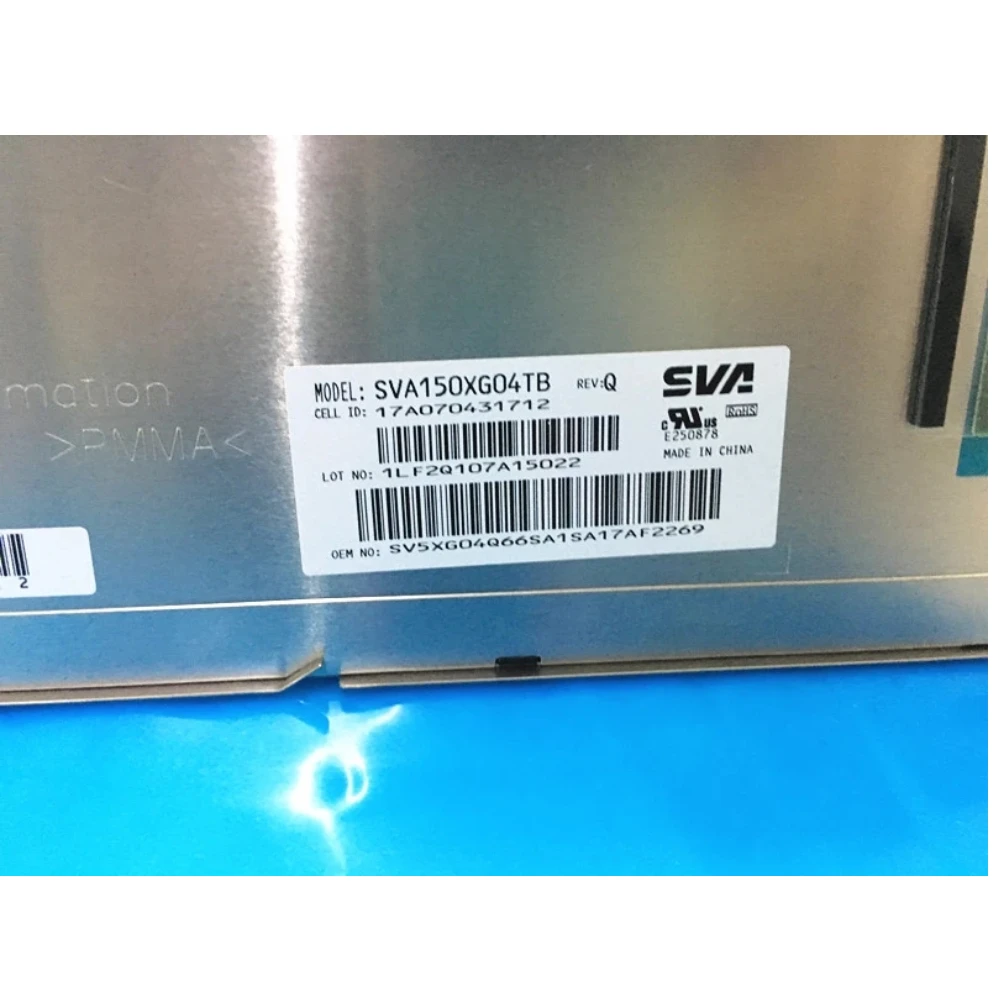 PANEL de pantalla LCD TFT Original SVA150XG04TB SVA150XG10TB 15 "1024*768 funcionamiento perfecto totalmente probado