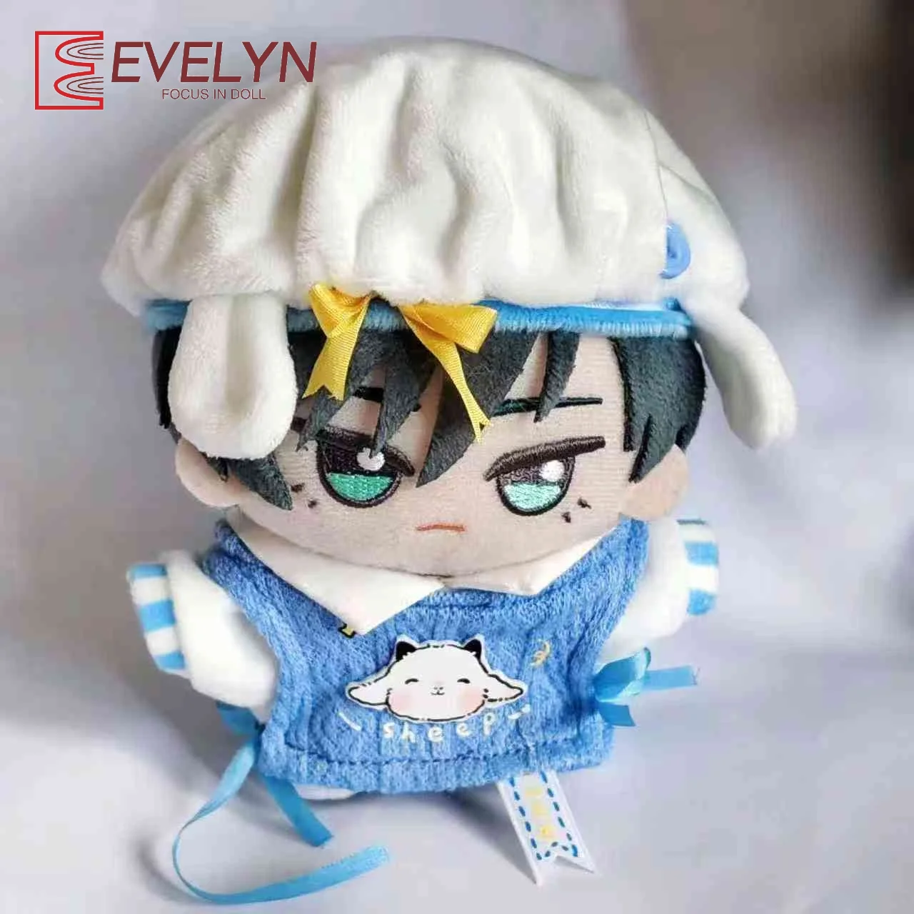 Evelyn Puppe Kleidung Outfit Zubehör Für 10CM Spiel Liebe und Deepspace Idol Puppen Baumwolle Puppe Kleidung Hut set Kleidung
