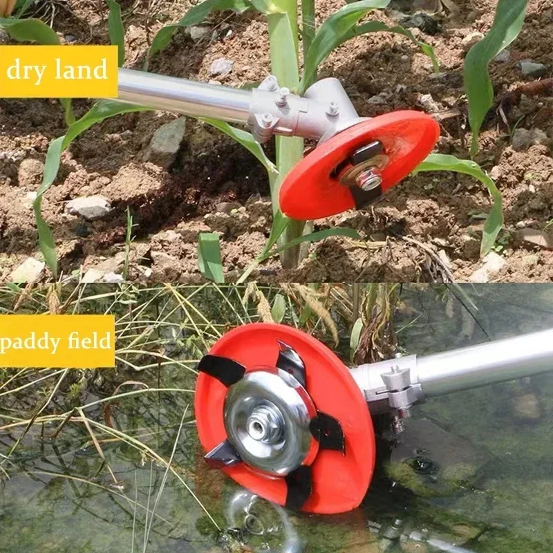 

Water And Drought Use Plate Weeder New Multi-Functional Lawn Mower High Hardness High Power Lawn Mower