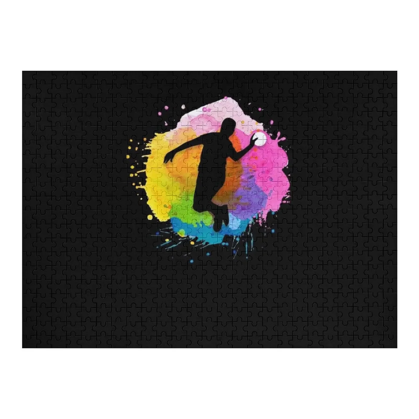 

Handball Splash Jigsaw Puzzle Personalized Child Gift Personalized For Kids Christmas Gifts Customized Photo Puzzle