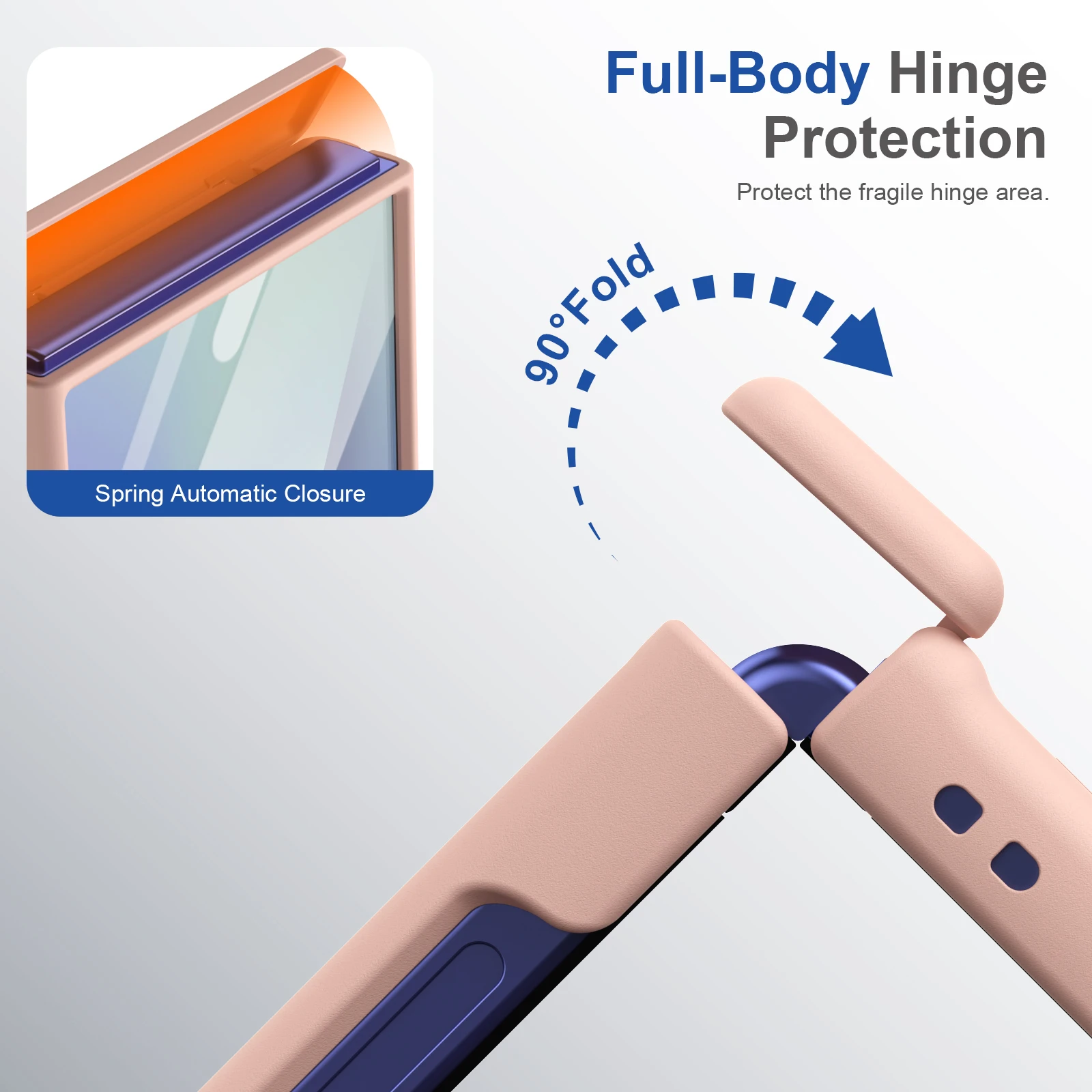 Cubierta de vidrio templado de protección completa de lente para Samsung Galaxy Z Flip 7 6 5 4 3 5G Flip7 película magnética resistente a caídas funda de teléfono