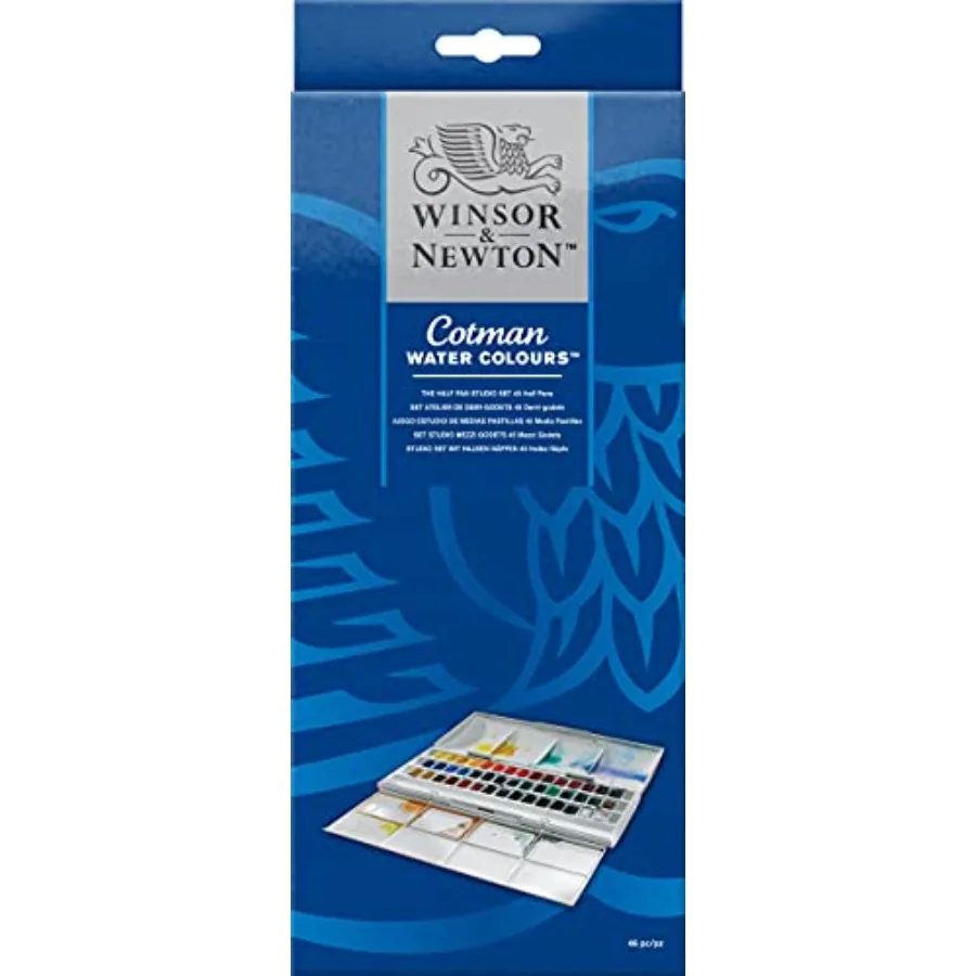 

Cotman Watercolor Paint Set, Studio Set, w/ Brush