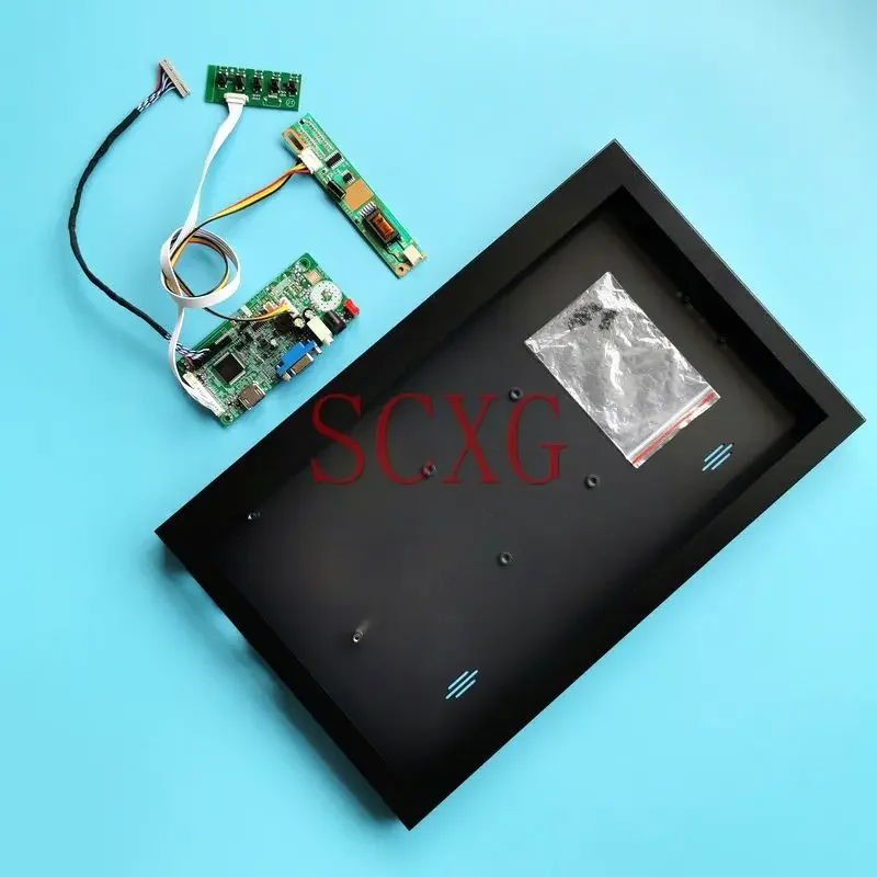 

For CLAA141XF01 HT14X11 HT14X12 CLAA141XC01 HT14X13 Monitor Metal Case+58C Controller Board Kit 14.1" 1CCFL 1024*768 20 Pin LVDS