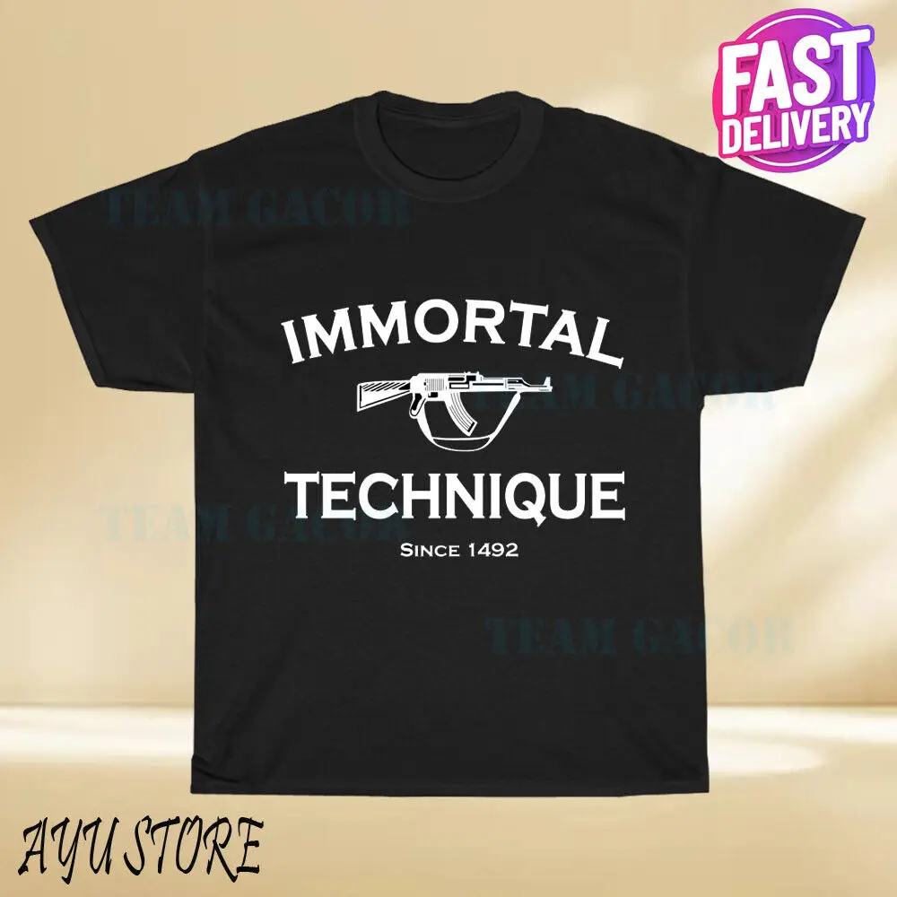 Новая футболка с иммортным логотипом, Забавный размер от S до 5XL