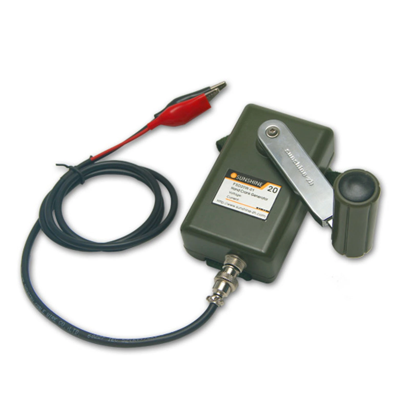28V 3A ประสิทธิภาพสูงแบบพกพา30W Generator engkol มือ Dynamo ขนาดเล็ก50-120R ที่ชาร์จฉุกเฉินกลางแจ้ง/นาที106*64*39มม.