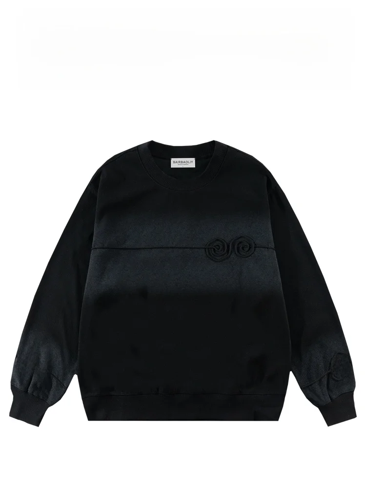 

Толстовка BAIRBAOLIY: модная, теплая, из хлопка и полиэстера, повседневная, с круглым вырезом, длинными рукавами, тонкая, с воротником-стойкой.