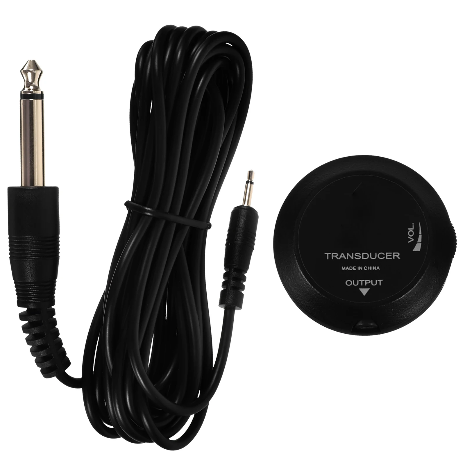 

Guitar Pickup Piezo Transducer Accessory Abs Instrument Microphone Durable Compact Easy Operation Fine Workmanship Suitable