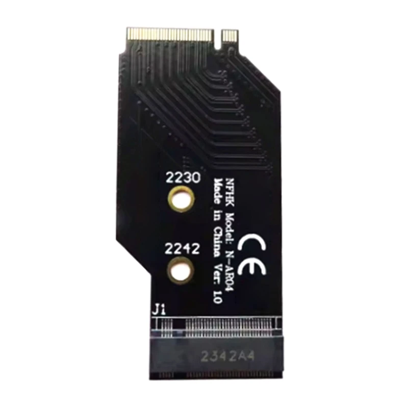 

M.2 NVMe SSD Expansion Card 2242 to 2280 Expansion Card for PCIe Motherboards Interfaces Dropship