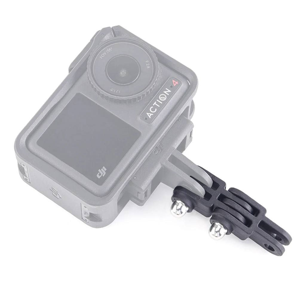 10 stuks lange en korte actiecamera-uitbreidingsadapter dezelfde richting gewrichten connector converter voor actiecamera-accessoires