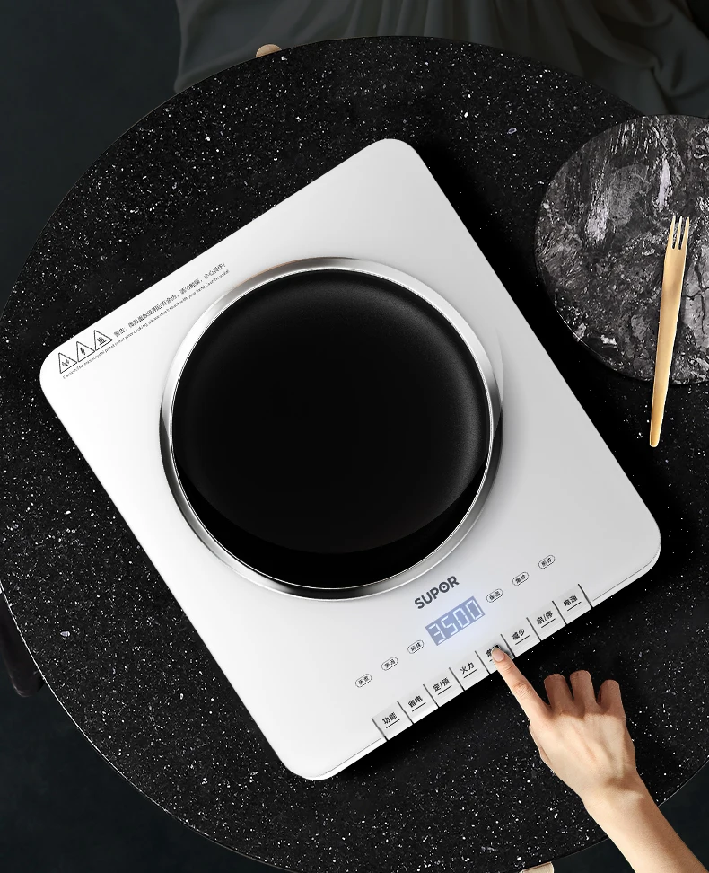 

Индукционная плита Supor, 3500 Вт, вогнутая, мощная, для коммерческого ресторана, специальная бытовая электромагнитная плита для приготовления пищи