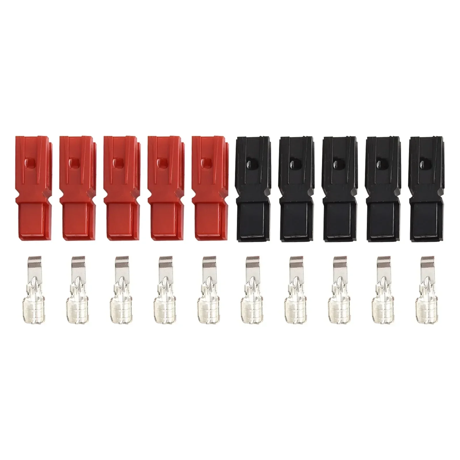 5 Pair Red And Black 15/45 Amp 600V For Anderson Plug Marine Power Connectors Terminal 20-12AWG Electrical Equipment Accessory