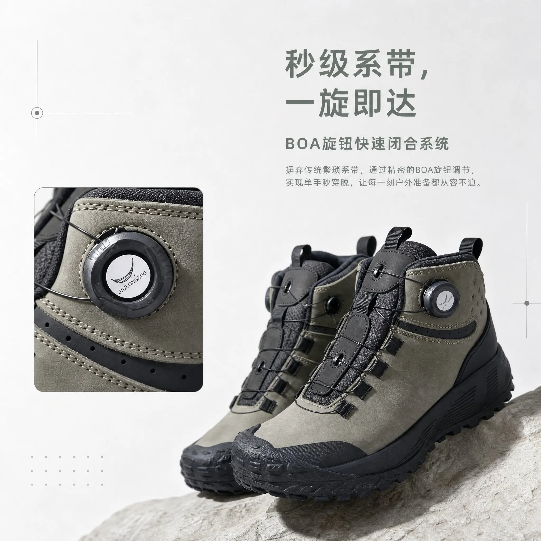 CAMSSOO: botas de senderismo para hombre, hechas de cuero de vaca, impermeables, ideales para la caza, botas tácticas para el desierto, botas de combate, botas de trekking para mujer, zapatillas deportivas para caminar y viajar.