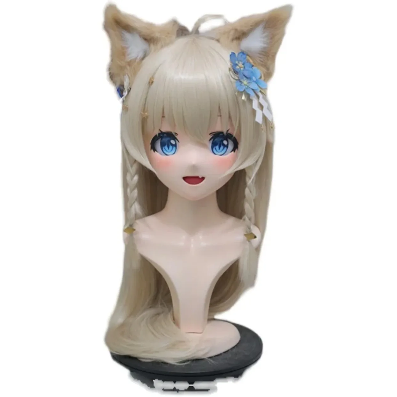 Kigurumi player oc show NFD full head with lock cosplay