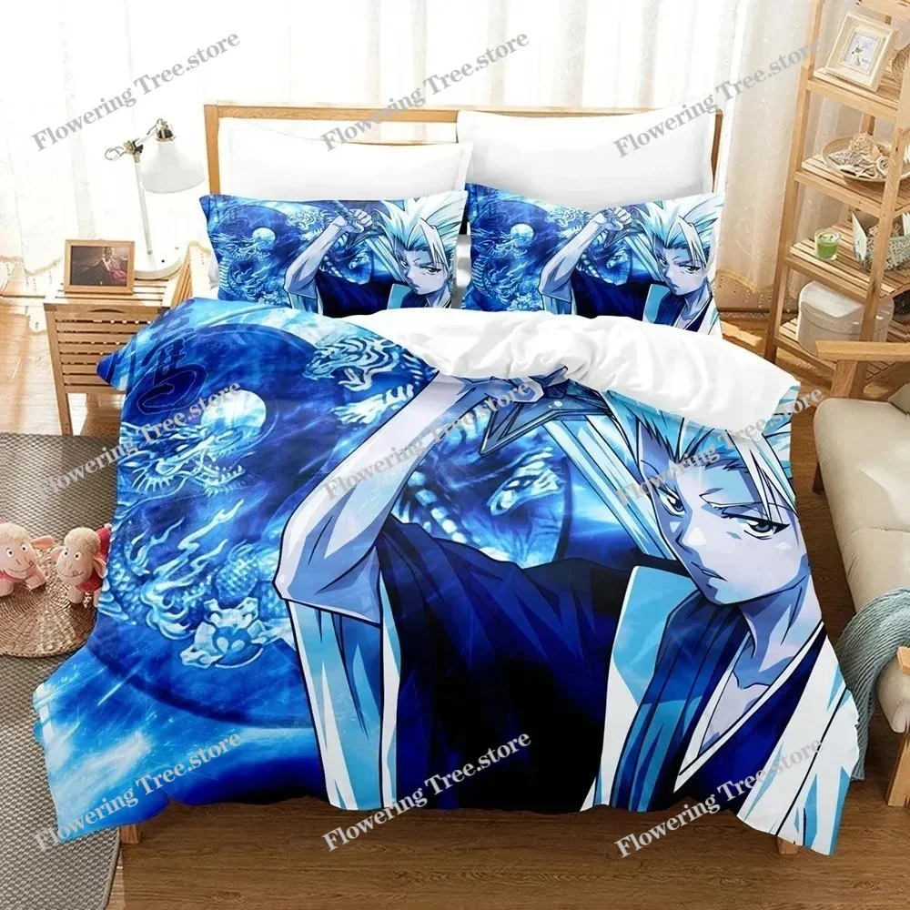 

Fashion Anime 3D The Bleach Bedding Sets Duvet Cover Set With Pillowcase Twin Full Queen King Bedclothes Bed Linen Home Textile